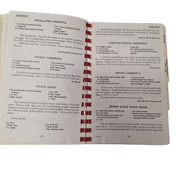 Rudyard Michigan St Josephs Catholic Church Cook Book Best Home Kincheloe - Picture 7 of 9